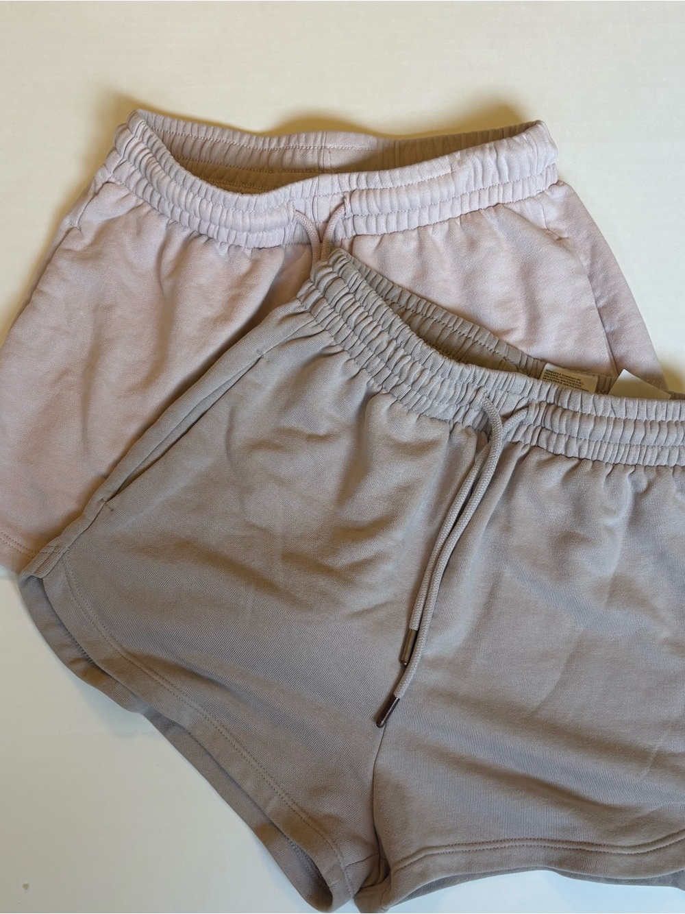 H&M Women’s Sweatshorts- Brown and Pink Size XS (Two pairs)